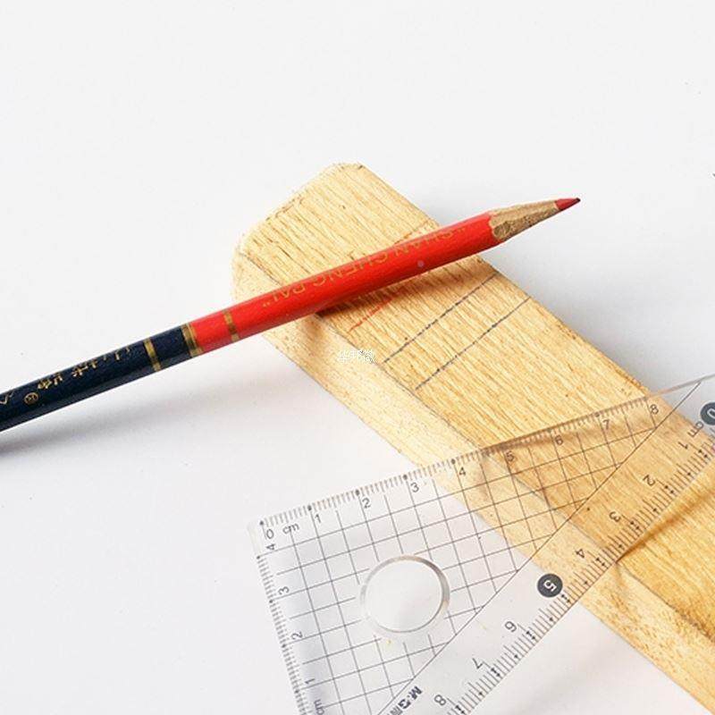 极速10Pcs Blue And Re Wire Round CawrpeJnterYVMs Penocils Fr