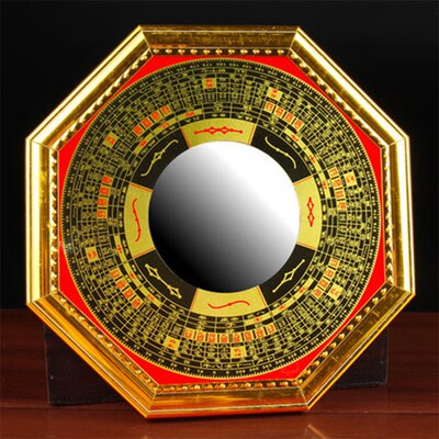 合金镜凸凹镜用i品摆件凸面镜金属工艺礼品摆饰十二生肖罗经家居