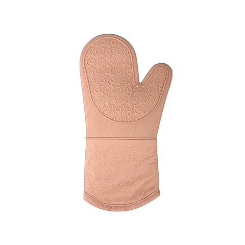 极速烧烤超连结新款烘焙微波炉加棉加厚手套二P指包边圆圈家用弧