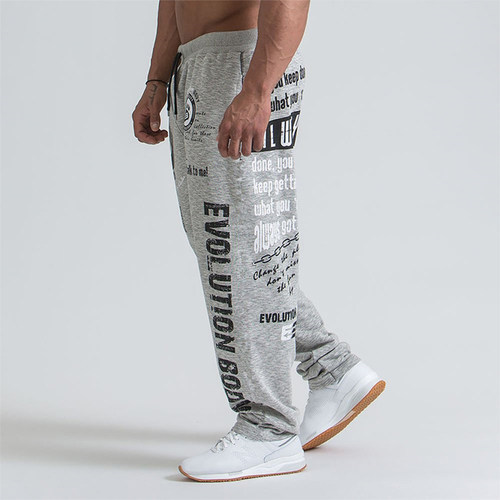 极速Joggers Sweatpanots Men Casual Pants Solid Color Gyms Fi