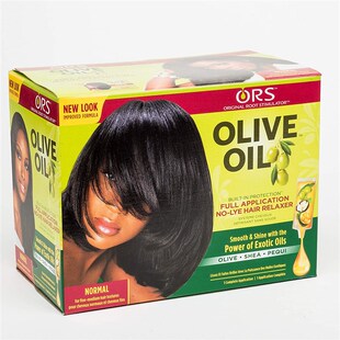 极速organic root oolive oil hair relaxer 美国橄榄柔软剂直发