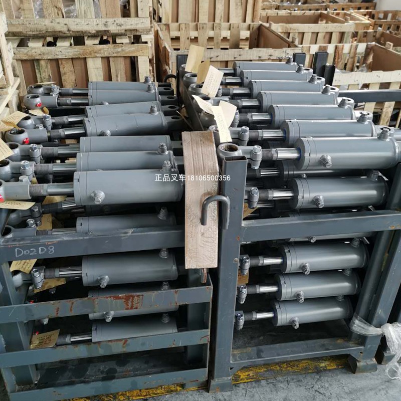 极速堆高机升降油缸顶泵起升下落下降油缸K电动柴油堆高机杭叉合