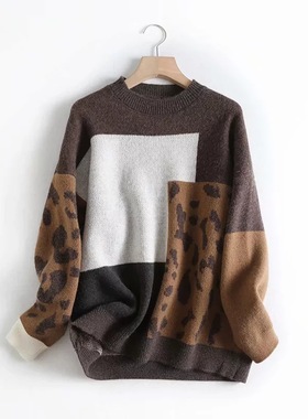 极速Women Sweater nAnd Pullovers O-Neck Long Sleeve Vintage