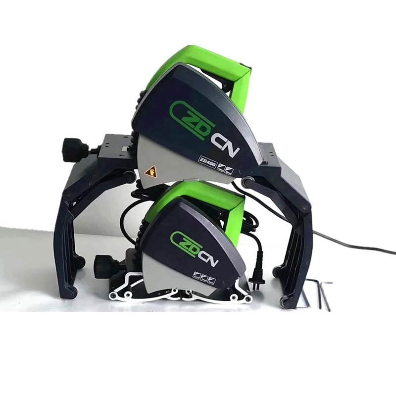 极速电动切管机割k管机不锈钢铁管钢管小型管道切割机电动管子切