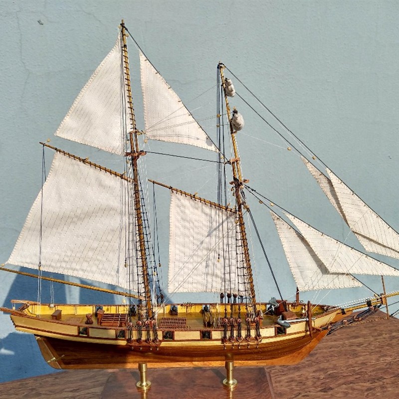 极速Scale 1/96 Classics Antique ShEip Model Building Kits HA