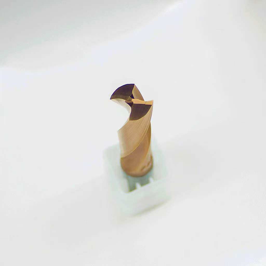 极速整体合金180度平头钻平底钻沉孔斜I面孔曲面半孔钨钢涂层钻头