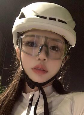 日夜两用专业骑行眼镜马拉松户外变色自行车徒步护目镜防风沙夜骑