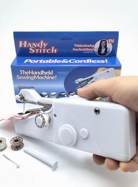 跨境CS-101B便携式迷你电动手持缝纫机 handy stitch袖珍缝纫机