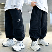 春秋款 裤 2026新款 儿童炸街痞帅裤 潮 Nuvxmak 子春装 努小唛男童工装