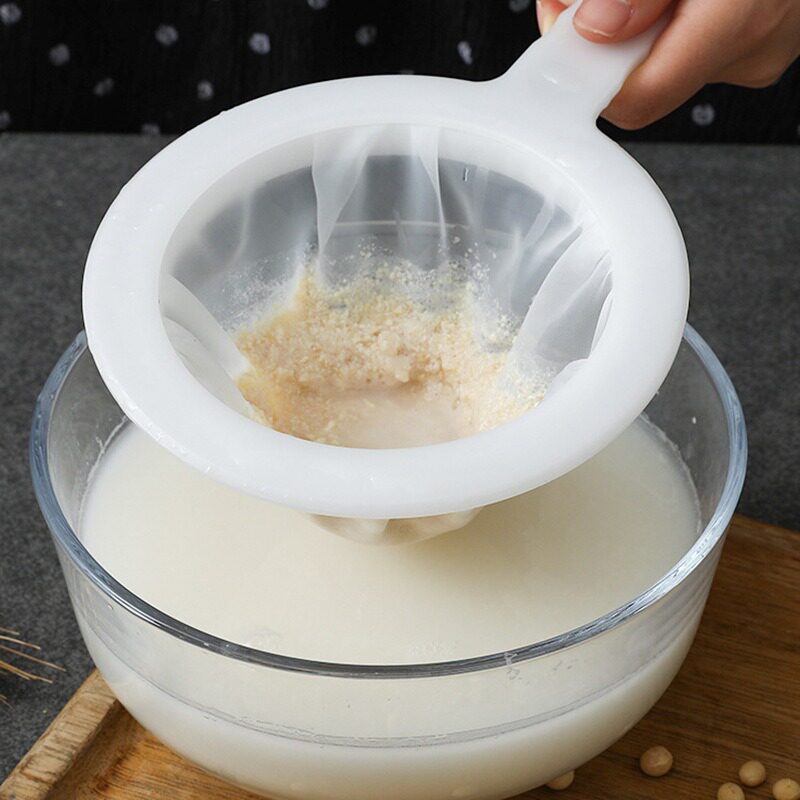 豆浆滤勺过滤网家用超细榨果汁漏网分离过滤器隔渣厨房漏勺通用的