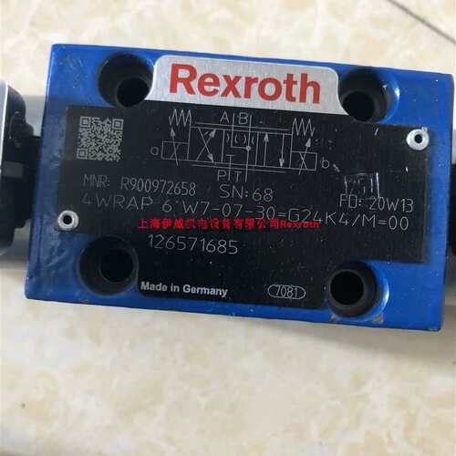 议价4WRAP6W7-07-30=G24K4/M=00 R900972658电磁阀供货议