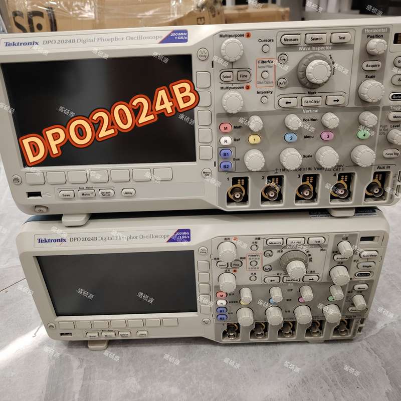 议价泰克DPO2024B示波器，200MHz带宽，4通道，功能正