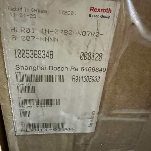 议价 R911305933 HLR01.1N-0780-N