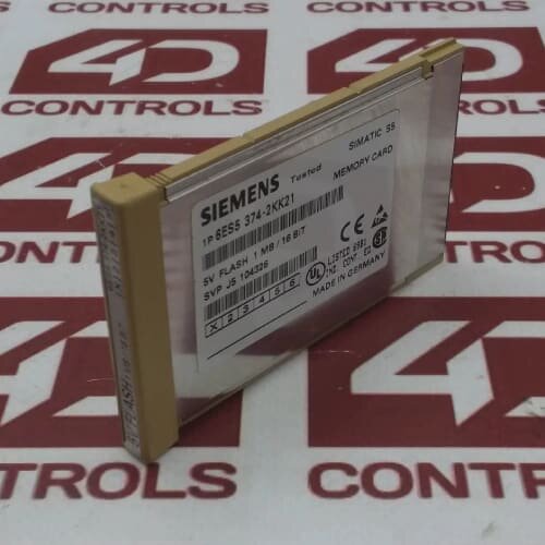 议价6Es5 3742Kk21 Memory Card Simatic S5 Mc374 Used Upp适