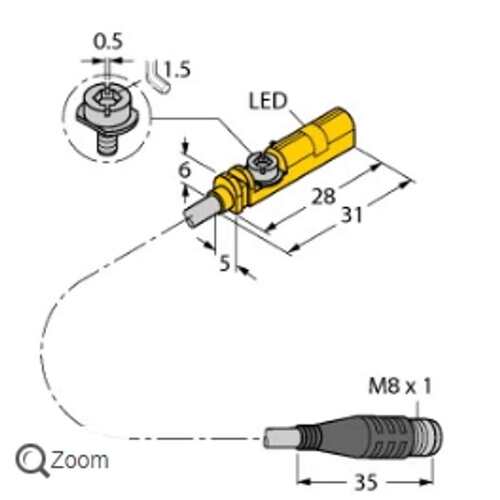 议价供应磁感应感测器BIM-UNT-AP6X-0.3-PSG3S