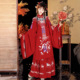 婚服日常 刺绣云肩花嫁红色古装 原创汉服女2026新款 明制中国风长衫