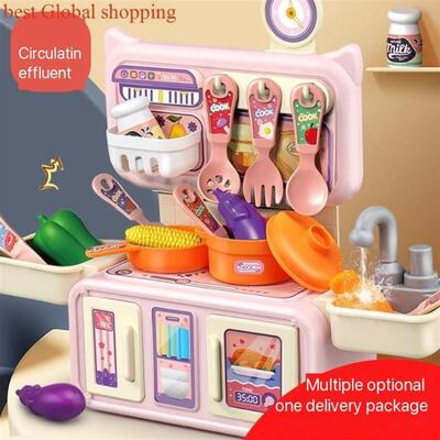cheap playing kitchen set toys girls oys gift kids cooking