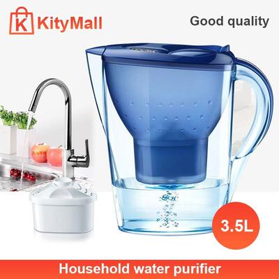 Water Pitcher With Filter Household Water Purifier 6 Filters