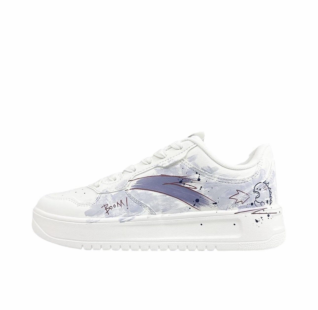 【定制球鞋】 安踏 生活系列 板鞋 小众潮流百搭防滑耐磨舒适减震