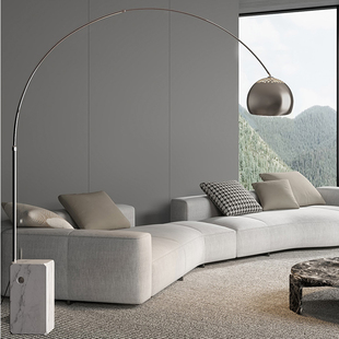 钓鱼灯落地灯客厅沙发边Flos设计师2025新款大理石高级感钓鱼台灯