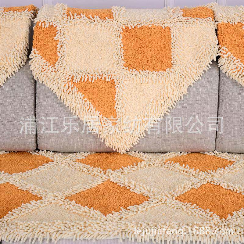厂雪尼尔粉色回家忆沙垫发棉床lj/6604前垫飘窗垫四季