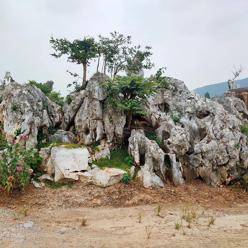 太湖石景观石001假山庭假院大型山流石水装景饰观户外酒店园林造