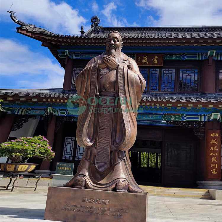 玻璃钢雕塑铜像户外校园历