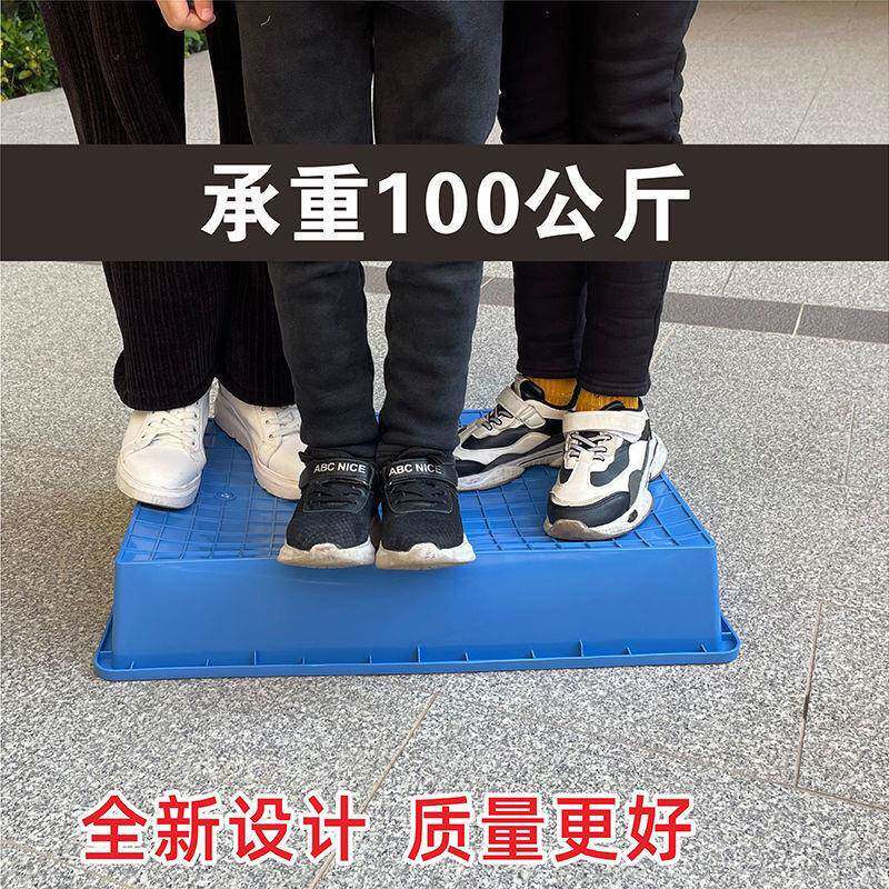 大无品牌/盘号料盘大方盘塑胶盘浅胶盘工具盒四方盘物料儿童沙塑