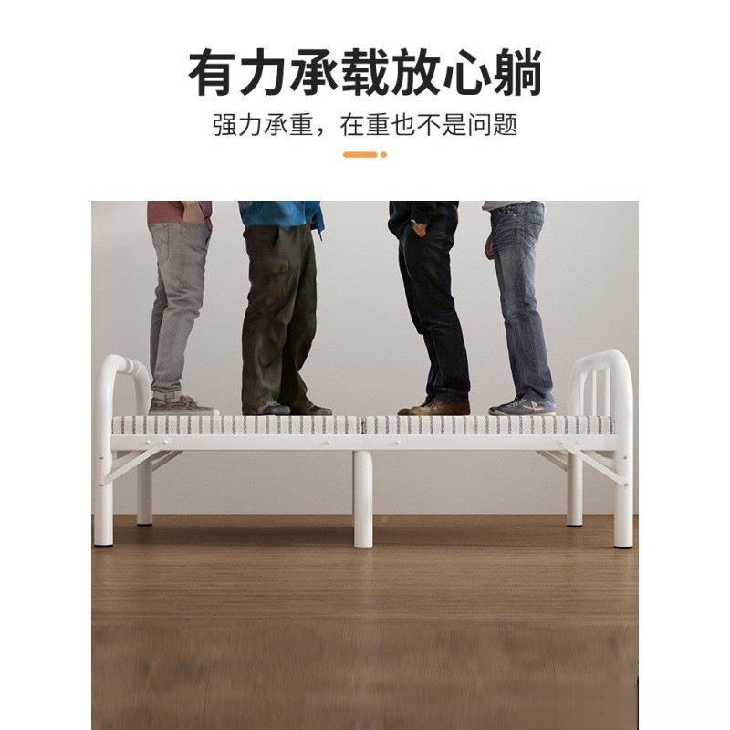可收起来的床可以叠的收HDM-1床可收拆的单人床铁床厚加固折叠单