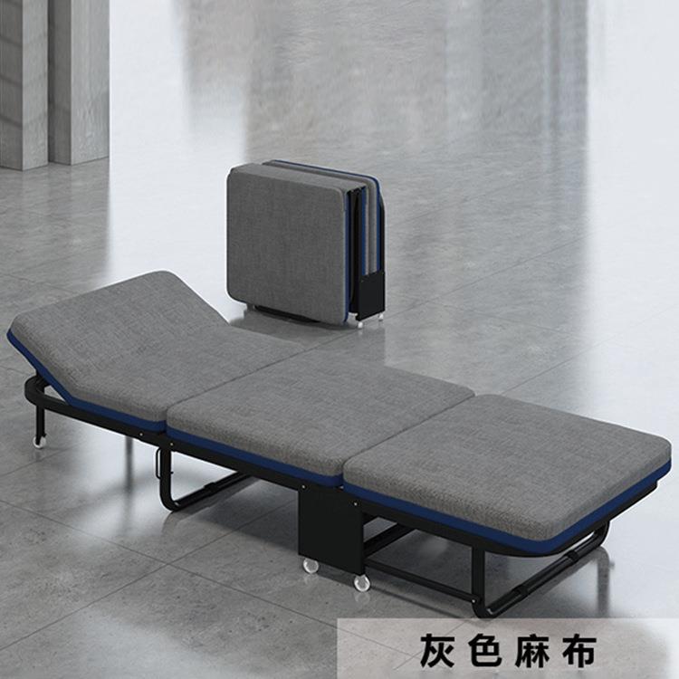 折叠床办单人床午休床公三折床室午沙发床家便用三睡折简易携陪护