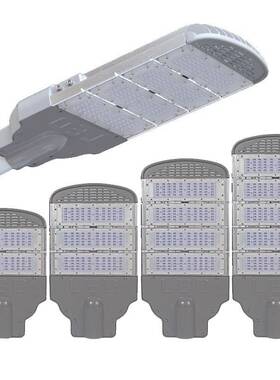 LED模组路灯头100W200W250W300W户外放水市政道路工程照明高杆灯