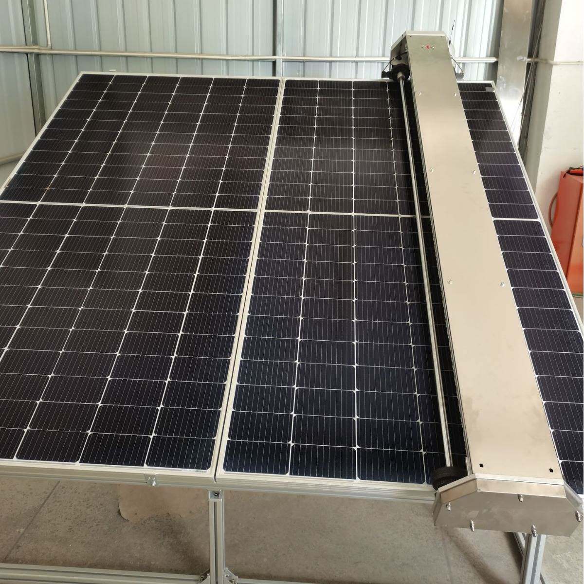 轻便悬挂式光伏清洗机器人智能分布式阵列屋顶光伏全自动清洗机