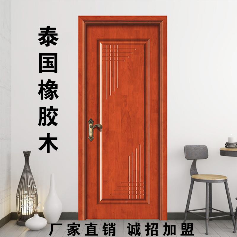 木家家用卧室门简约轻奢934厂隔门音室内门橡木深雕实木房间门