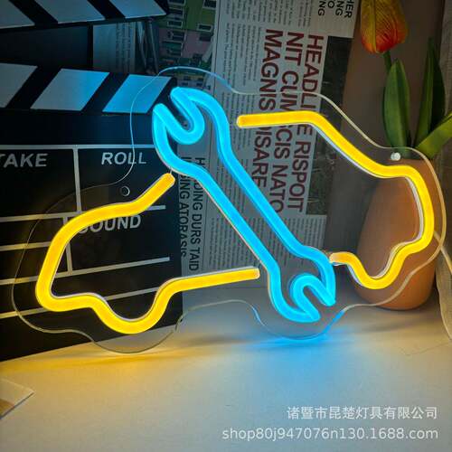 灯霓虹灯跨境新品意创ED装饰雕刻氛LAVQ围小夜厂家直销