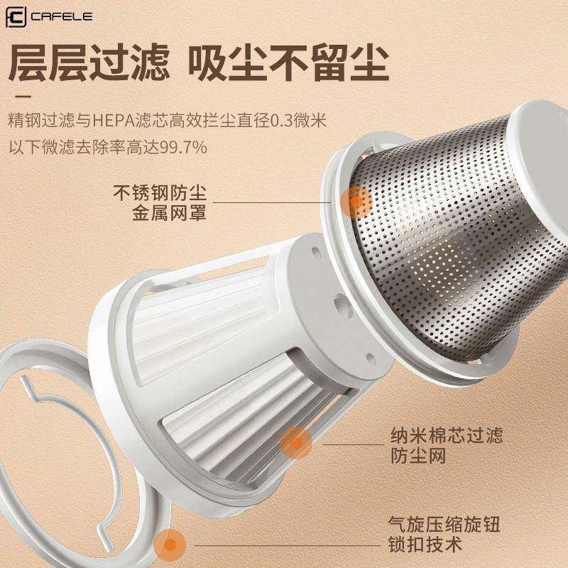 无线车760持载家用吸尘器大功率汽车便携车用家两尘大吸力桌面手
