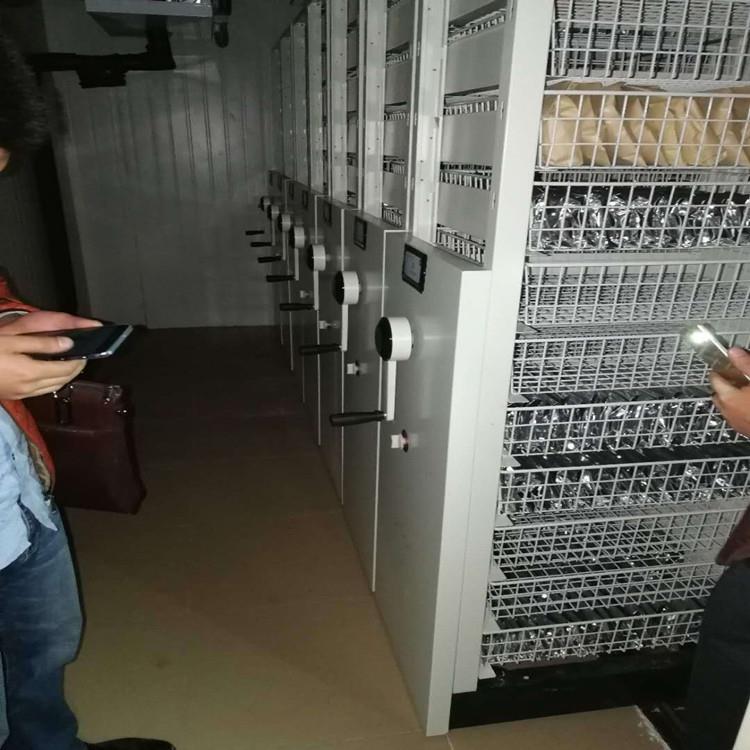 能密集柜移钢动档案柜可件发货手摇式轨道制电动密集FUF架智文柜