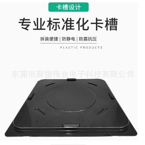 1晶圆2寸铁环吸塑盒晶圆LXW绷环包装盒保m护盒Fraeshipper