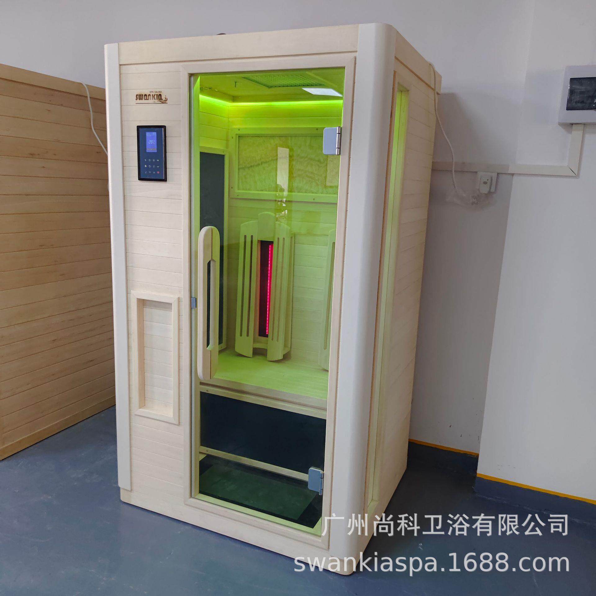 厂家安装桑拿房商用家庭用汗蒸房进口铁杉木桑拿房全套设备厂家