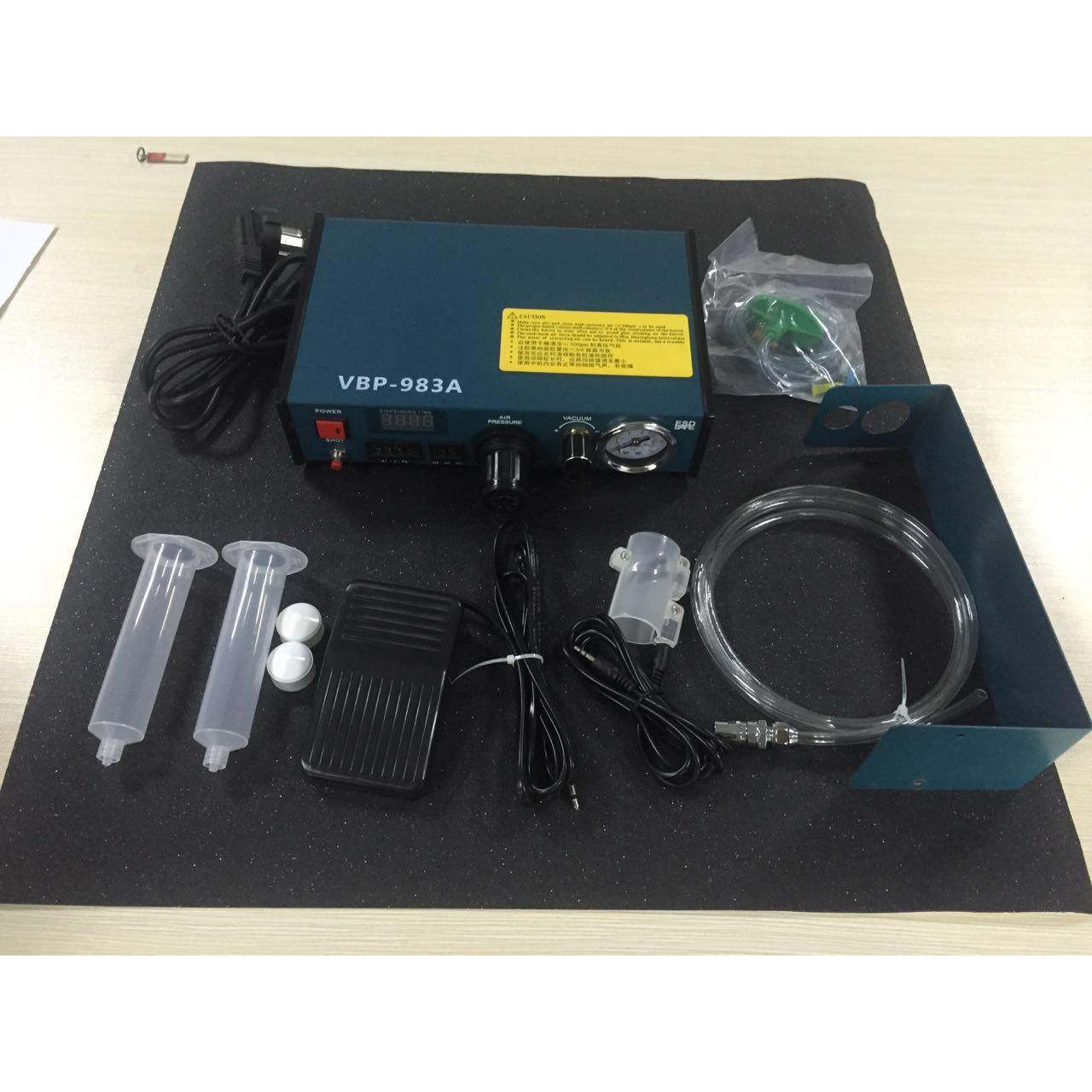 专业数显点胶机983A滴胶机精密打胶机半自动点胶机硅胶灌胶机