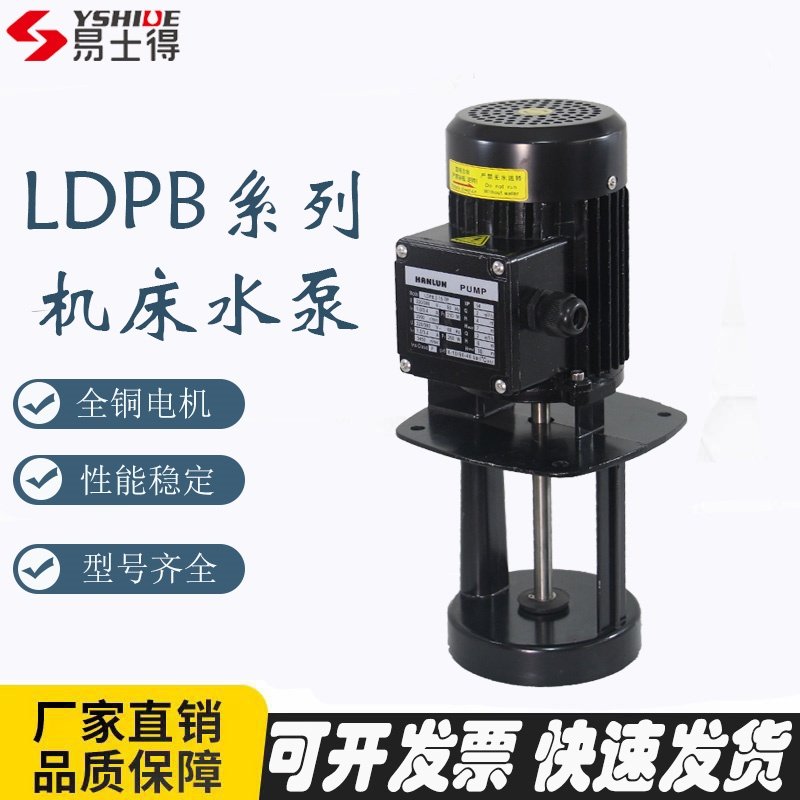 中走丝水泵线切割LDPB2-15精雕浸入式循环泵机床冷却泵三相电泵