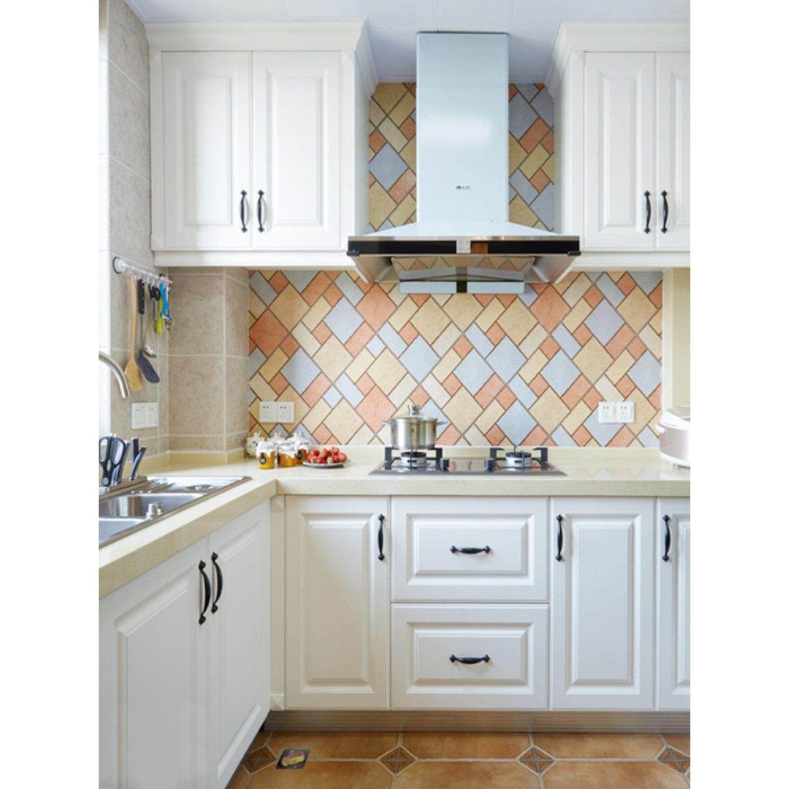 长沙橱柜定做整体橱柜 晶钢门磨压门金刚防水铝合金瓷砖橱柜柜体,全屋定制,整体厨柜,淘宝优惠券,粉丝福利购,淘宝优惠卷