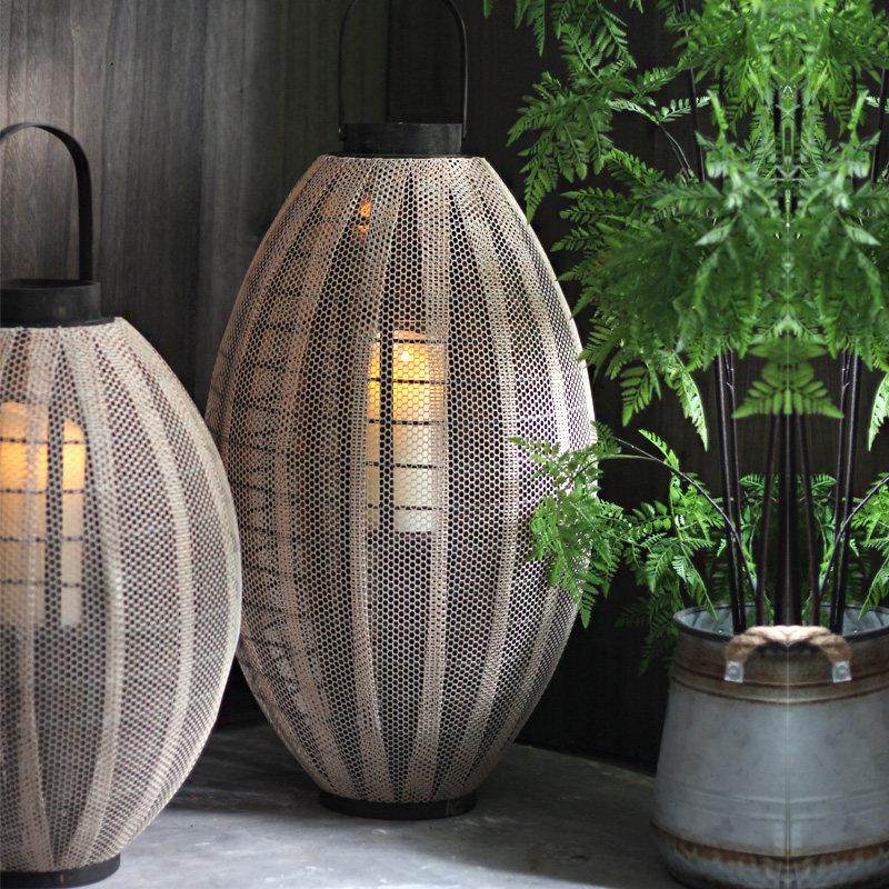 北欧落地风灯木质布面烛台灯笼售楼处民宿店面酒店花园庭院装饰品,家居饰品,烛台,淘宝优惠券,粉丝福利购,淘宝优惠卷