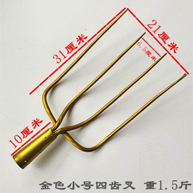 全钢实心四股叉草叉子泥叉粪叉子加铁钢叉垃圾铲四齿叉农具五齿叉,农机/农具/农膜,叉,淘宝优惠券,粉丝福利购,淘宝优惠卷