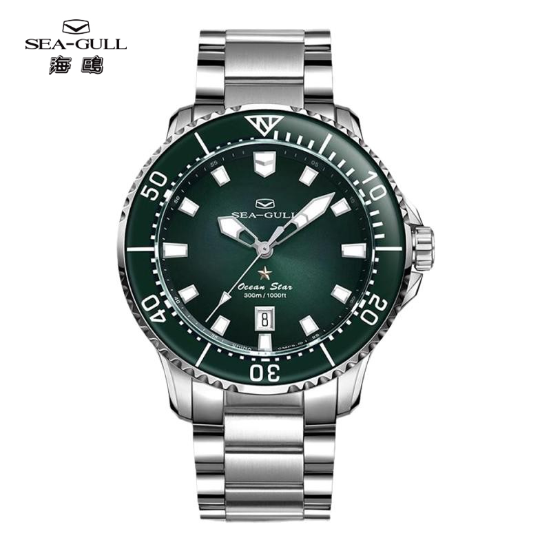 海鸥表海洋系列潜水手表自动机械