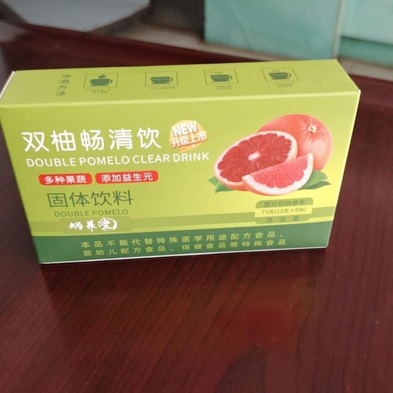 双柚畅清饮膳食纤维果蔬酵素益生元低聚果糖