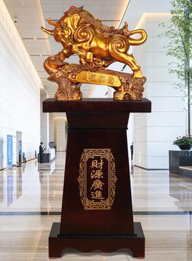 树脂落地牛大摆件办公室装饰华尔街牛的饭店公司乔迁开业礼品送人