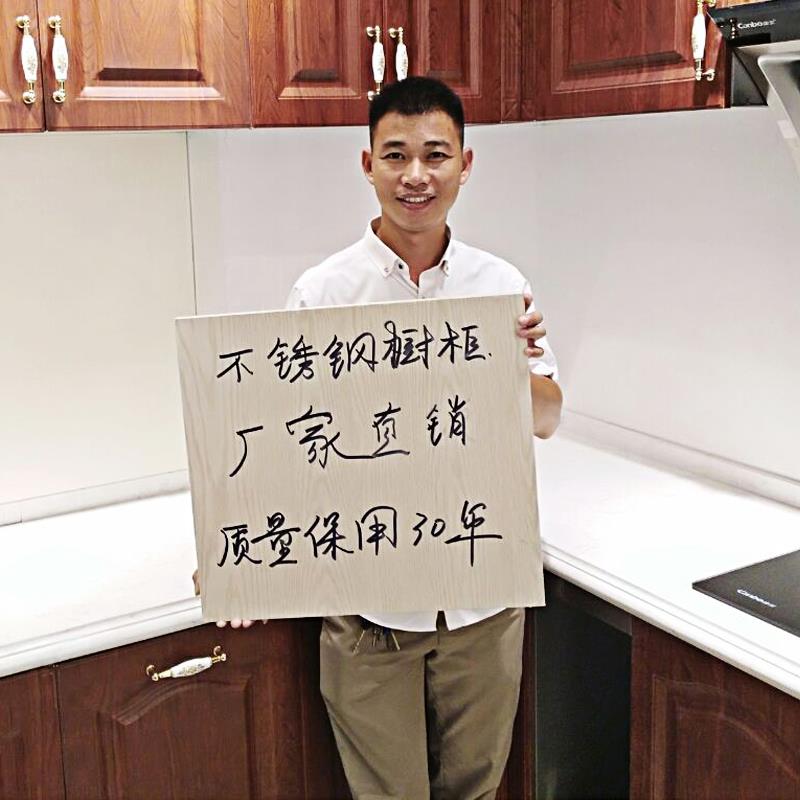 304食品级不锈钢橱柜定制小户型厨房整体设计全屋橱柜工厂直销