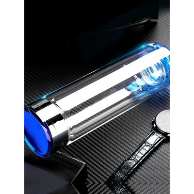 高档水晶双层玻璃杯耐高温便携杯子男茶水分离茶杯定制刻字水杯女