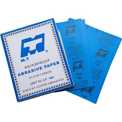 MT乳胶纸蓝色砂纸干湿两用CC88P精细打磨抛光除锈180-5000目水磨
