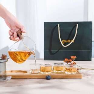 果兹（GUOZI） 东篱简冲茶具套装 GZ-S67/带茶盘GZ-S67A